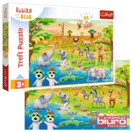 PUZZLE 24 MAXI SAFARI - BOBASEK 14373 TREFL