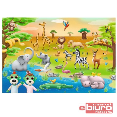 PUZZLE 24 MAXI SAFARI - BOBASEK 14373 TREFL