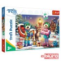 PUZZLE 24 MAXI ZIMOWY CZAS Z TREFLIKAMI TREFL