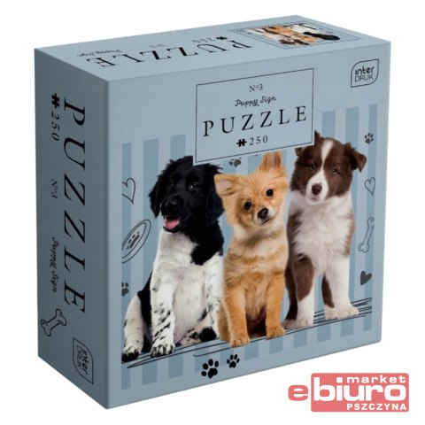 PUZZLE 250EL PUPPY SIGN 3 INTERDRUK