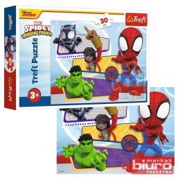 PUZZLE 30 ODWAŻNY SPIDEY 18322 TREFL