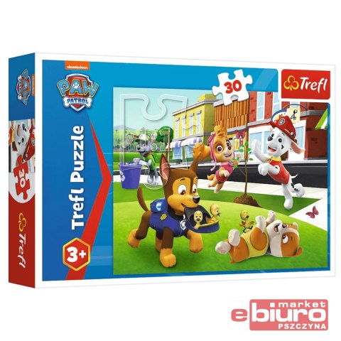 PUZZLE 30 PSIAKI W AKCJI PSI PATROL 18306 TREFL