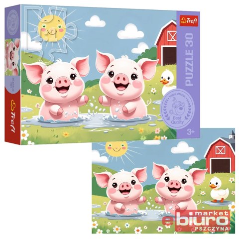 PUZZLE 30 WESOŁE ŻYCIE NA WSI 18334 TREFL