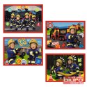 PUZZLE 4W1 PRZYGODY STRAŻAKA SAMA 34632 TREFL