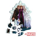 PUZZLE 50 DREWNIANE KONTUR ULUBIONA KRAINA LODU