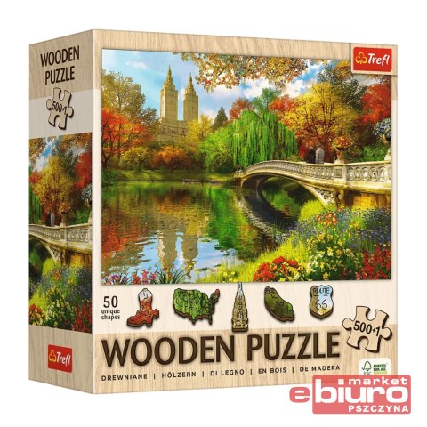 PUZZLE 500+1 DREWNIANE CENTRAL PARK MANHATTA 20216