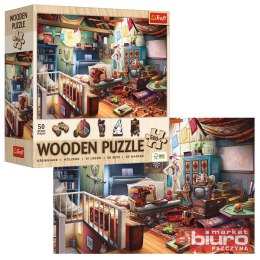 PUZZLE 500+1 DREWNIANE SKARBY NA STRYCHU 20220 TRE