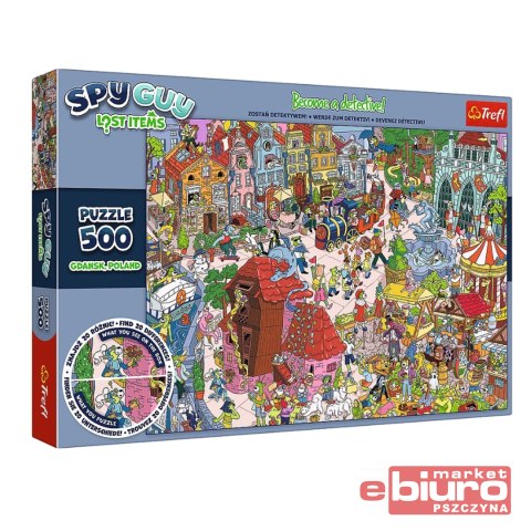 PUZZLE 500 GDAŃSK POLSKA RODZINA TREFLIKÓW 37479