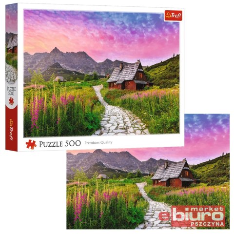 PUZZLE 500 HALA GĄSIENICOWA TATRY 37555 TREFL