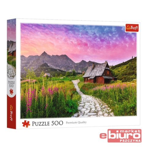 PUZZLE 500 HALA GĄSIENICOWA TATRY 37555 TREFL