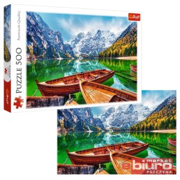 PUZZLE 500 JEZIORO BRAIES WŁOCHY 37486 TREFL
