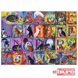 PUZZLE 500 KOCI ALFABET 37527 TREFL
