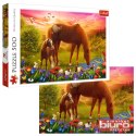 PUZZLE 500 KONIE NA ŁĄCE 37451 TREFL