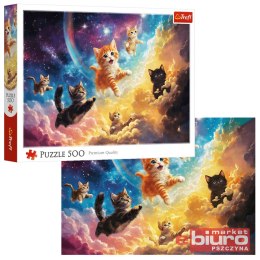 PUZZLE 500 KOSMICZNE KOTKI 37557 TREFL