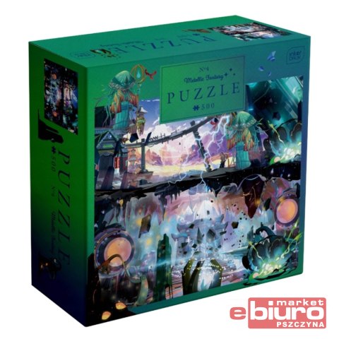 PUZZLE 500 MET.FANTASY MYSTERIOUS CITY INTERDRUK
