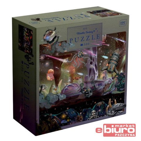PUZZLE 500 MET. FANTASY SPACE QUEST INTERDRUK