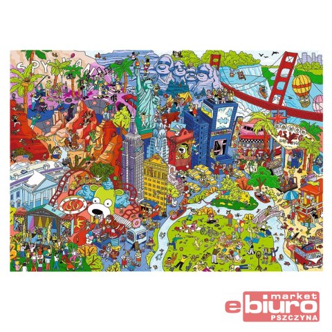 PUZZLE 500 SPY GUY LOST ITEMS RODZINA TREFL. 37480