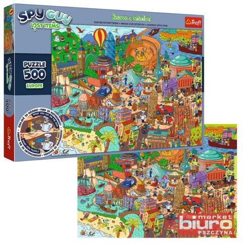 PUZZLE 500 SPY GUY LOST ITEMS RODZINA TREFL. 37481