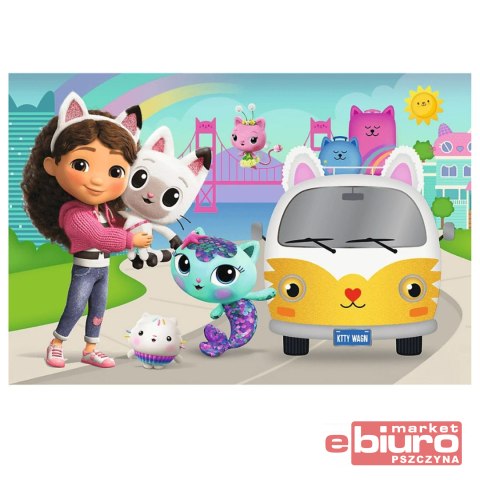 PUZZLE 60 GABBY I KOCIA PRZYGODA 17415 TREFL