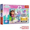 PUZZLE 60 GABBY I KOCIA PRZYGODA 17415 TREFL