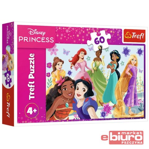 PUZZLE 60 KSIĘŻNICZKA W AKCJI 17409 TREFL