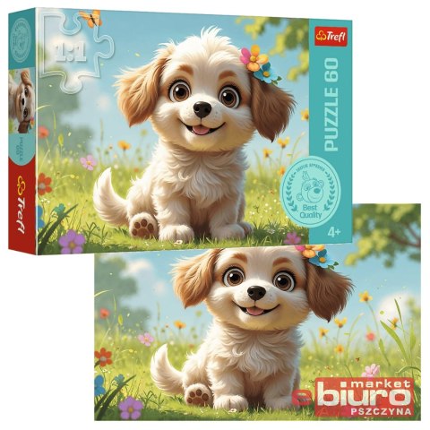 PUZZLE 60 SZCZENIĘCIEM BYĆ 17408 TREFL