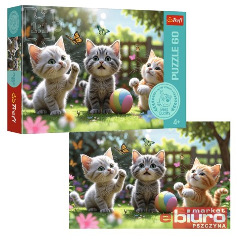 PUZZLE 60 TRZY KOCIAKI 17412 TREFL