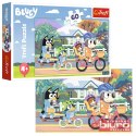 PUZZLE 60 WESOŁY BLUEY 17384 TREFL