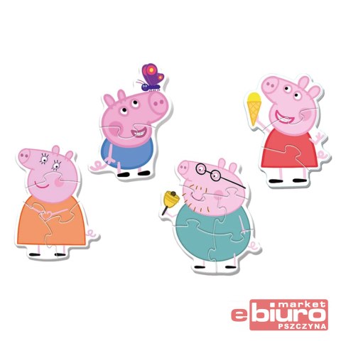 PUZZLE BABY CLASSIC MAŁA ŚWINKA WŚRÓD PRZYJACIÓŁ