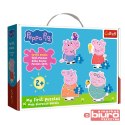 PUZZLE BABY CLASSIC MAŁA ŚWINKA WŚRÓD PRZYJACIÓŁ