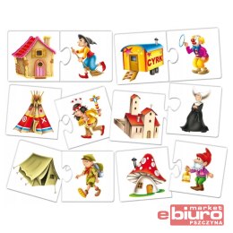 PUZZLE EDUKACYJNE CZYJE TO MIESZKANKO ADAMIGO
