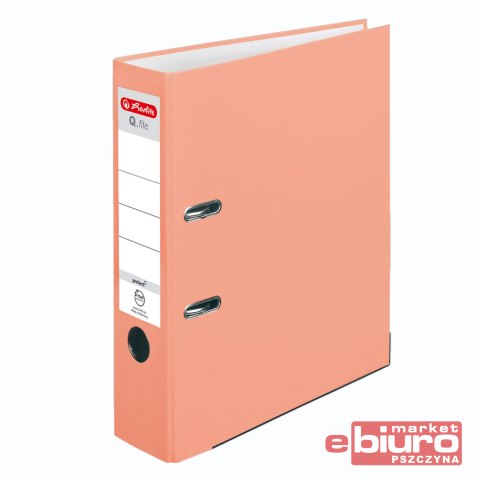 SEGREGATOR A4 8 CM SALMON Q.FILE HERLITZ