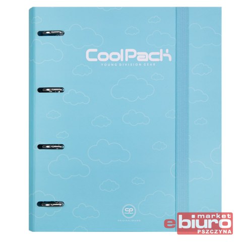 SEGREGATOR Z KARTKAMI A4 NIEBIESKI PASTEL