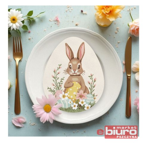 SERWETKI WIELKANOCNE PISANKA 10SZT WN8389 ARPEX