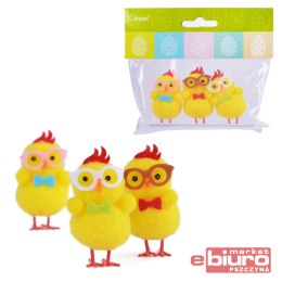 WESOŁE KURCZAKI W OKULARACH 3SZT YX5945 ARPEX