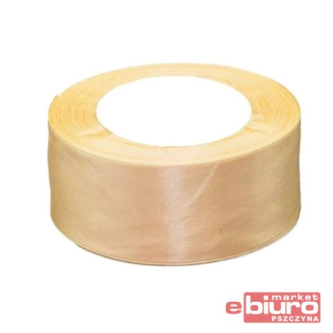 WSTĄŻKA SATYNOWA 50MM/32 KOLOR ECRU BREWIS