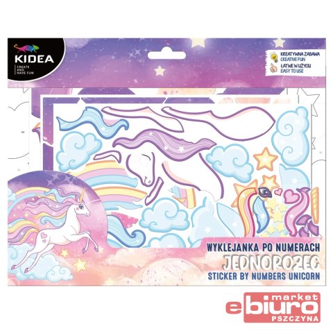 WYKLEJANKA PO NUMERACH JEDNOROŻEC KIDEA