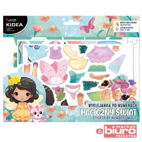 WYKLEJANKA PO NUMERACH MAGIC KIDEA