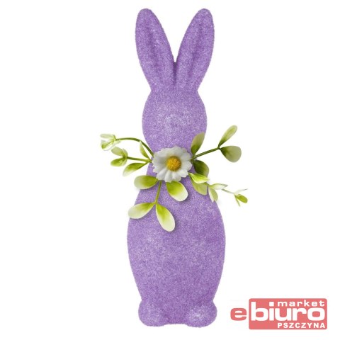 ZAJĄCZEK FLOKOWANY Z KWIATKIEM WN8822 ARPEX