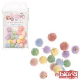 ZAWIESZKI FUTERKOWE 18SZT CREAM PASTEL DPCRAFT