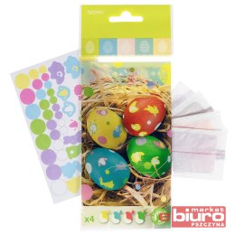 ZESTAW DO ZDOBIENIA PISANEK BARWNIKI 4SZT ARPEX