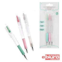 ZESTAW NOŻYKÓW PRECYZYJNYCH Z PRZYCISKIEM 3SZT