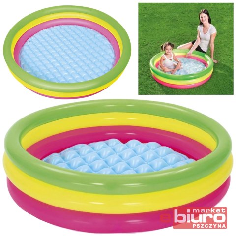 BASEN DMUCHANY 102X25CM MIĘKKA PODŁ. 51104 BESTWAY