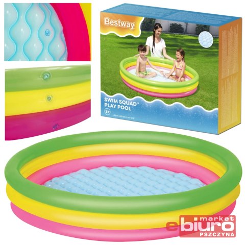 BASEN DMUCHANY TĘCZOWY 152X30CM 51103 BESTWAY