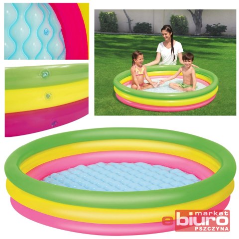 BASEN DMUCHANY TĘCZOWY 152X30CM 51103 BESTWAY