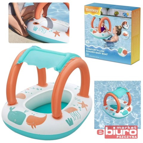 BASENIK DMUCHANY Z DASZKIEM 34203 BESTWAY