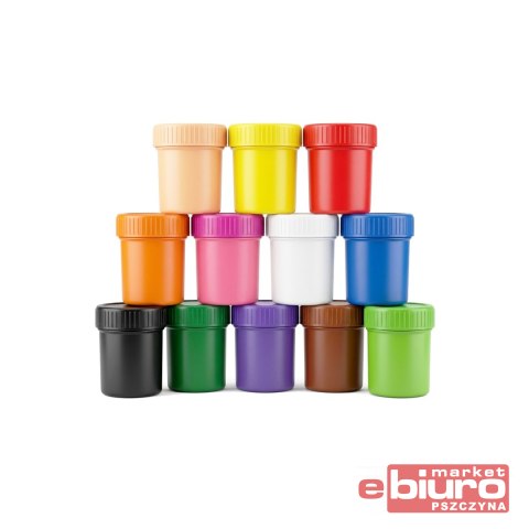 COLORINO FARBY PLAKATOWE 20 ML 12 KOL WILDKID