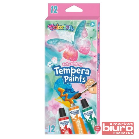 COLORINO FARBY TEMPRA W TUBIE 12ML 12KOL DREAMS
