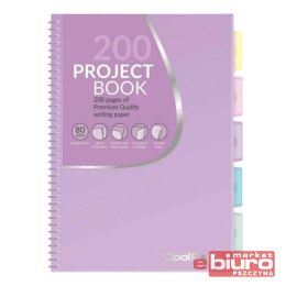 COOLPACK KOŁOZESZYT PP B5 PASTEL POWDER PURPLE