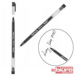 DŁUGOPIS ŻELOWY LONG LINE 700 CZARNY TO-072 TOMA